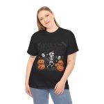 Halloween Ghouls Just Wanna Have Fun Back Color T-Shirt For Unisex Heavy Cotton Tee