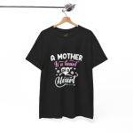 A Mother Is a Heart of a Heart WomenHeavy Cotton Tee