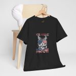 Patriotic Cat Graphic Tee - "You Had Me at Meow" - Unisex Heavy Cotton T-Shirt Patriotic Cat Graphic Tee - "You Had Me at Meow" - Unisex Heavy Cotton T-Shirt