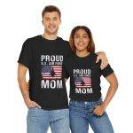 Proud U.S. Air Force Mom Unisex Heavy Cotton Tee