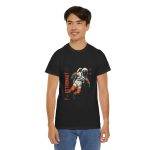 Astronaut Black Color T-Shirt For Unisex Heavy Cotton Tee