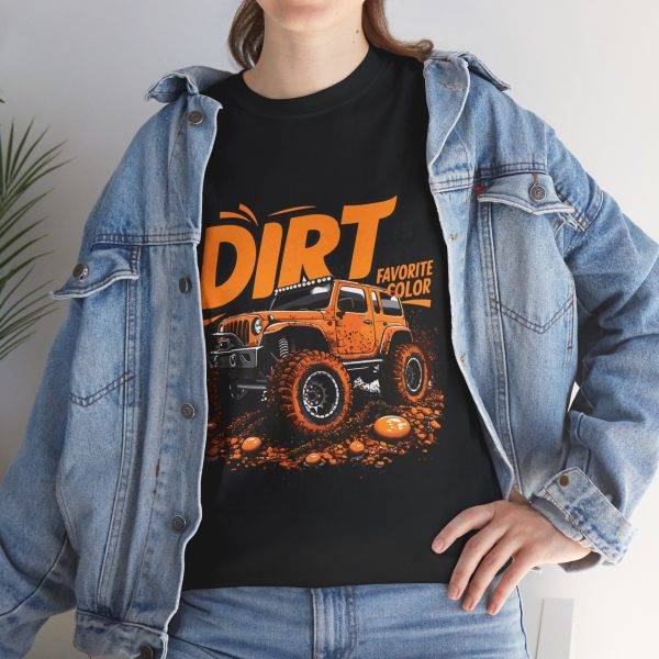 Dirt is My Favorite Color Unisex Heavy Cotton Tee - Perfect for Off-Road Enthusiasts