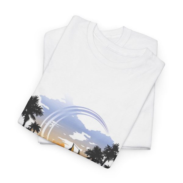 Resort sailing T-shirt design for unisex