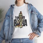 Funky baba white Color T-Shirt For Unisex Heavy Cotton Tee