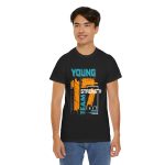 Young Strength Team 1917 Black Color T-Shirt For Unisex Heavy Cotton Tee