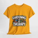 Gardening is My Therapy Unisex Heavy Cotton Tee - Perfect for Garden Lovers