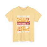 Proverbs Are Like Butterelies Yallow Haze Color Unisex Heavy Cotton Tee