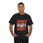 DRIFT Black Color T-Shirt For Unisex Heavy Cotton Tee DRIFT Black Color T-Shirt For Unisex Heavy Cotton Tee