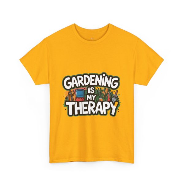 Gardening is My Therapy Unisex Heavy Cotton Tee - Perfect for Garden Lovers