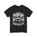 Always Having a Good Time Fishing Unisex Heavy Cotton Tee