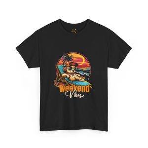 Weekend Vibes Summer Unisex Heavy Cotton Tee - Casual Graphic T-Shirt Weekend Vibes Summer Unisex Heavy Cotton Tee - Casual Graphic T-Shirt