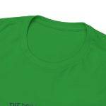 Bulldog Green Color T-Shirt For Unisex Heavy Cotton Tee