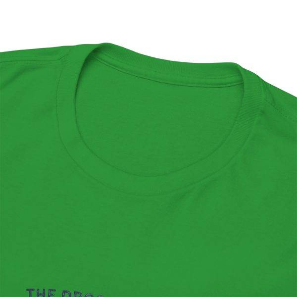 Bulldog Green Color T-Shirt For Unisex Heavy Cotton Tee