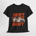 DRIFT Black Color T-Shirt For Unisex Heavy Cotton Tee DRIFT Black Color T-Shirt For Unisex Heavy Cotton Tee