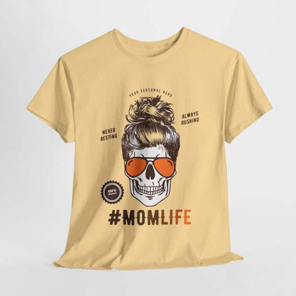 Mother Mom Life Yallow Color for Unisex Heavy Cotton Tee