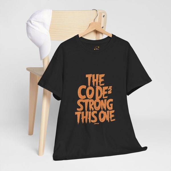 Programmer The Code Strong This One Black Color T-Shirt For Unisex Heavy Cotton Tee