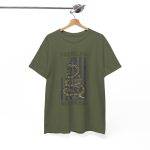 American Veteran Military Green Color T-Shirt For Unisex Heavy Cotton Tee