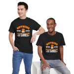Basketball Nothing Is Given Everything Is Earned Black Color T-Shirt For Unisex Heavy Cotton Tee