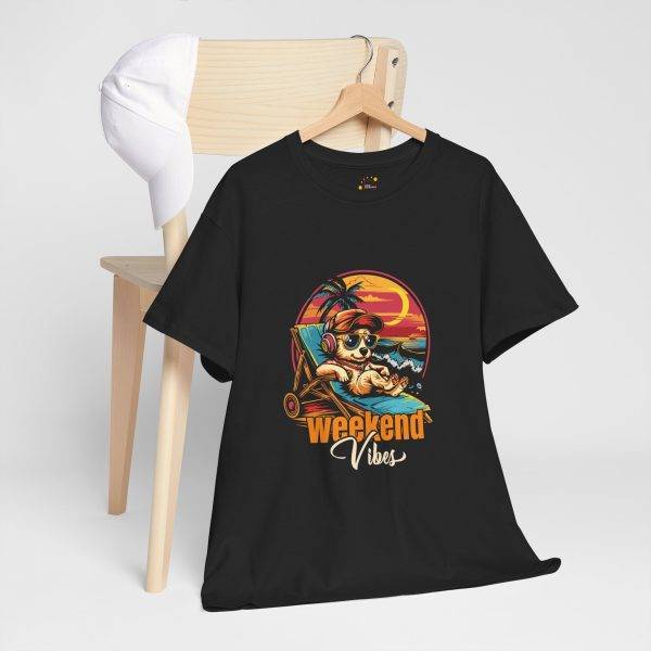 Weekend Vibes Summer Unisex Heavy Cotton Tee - Casual Graphic T-Shirt Weekend Vibes Summer Unisex Heavy Cotton Tee - Casual Graphic T-Shirt