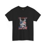Patriotic Cat Graphic Tee - "You Had Me at Meow" - Unisex Heavy Cotton T-Shirt Patriotic Cat Graphic Tee - "You Had Me at Meow" - Unisex Heavy Cotton T-Shirt