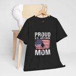 Proud U.S. Air Force Mom Unisex Heavy Cotton Tee