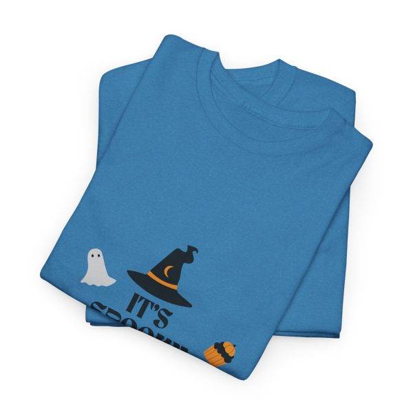 Halloween It's Spooky Season Blue Color T-Shirt For Unisex Heavy Cotton Tee