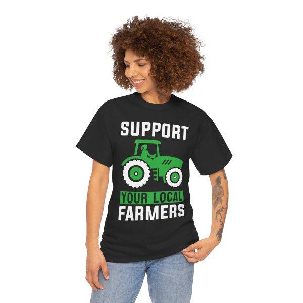 Support Your Local Farmers Unisex Tee - Celebrate Agriculture and Community Support Your Local Farmers Unisex Tee - Celebrate Agriculture and Community