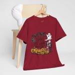 Halloween Ghouls Just Wanna Fun Cardinal Red Color T-Shirt For Unisex Heavy Cotton Tee