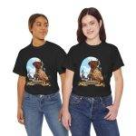 Rugged Adventure Dog Tee - Unisex Heavy Cotton T-Shirt with Outdoor Vibe