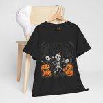 Halloween Ghouls Just Wanna Have Fun Back Color T-Shirt For Unisex Heavy Cotton Tee