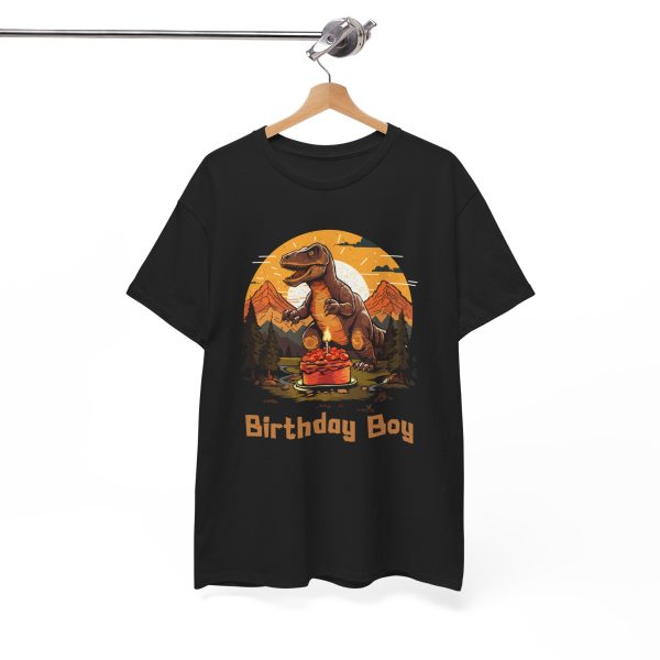 Birthday Boy Black Color T-Shirt For Unisex Heavy Cotton Tee