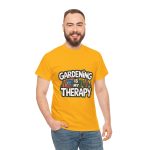 Gardening is My Therapy Unisex Heavy Cotton Tee - Perfect for Garden Lovers