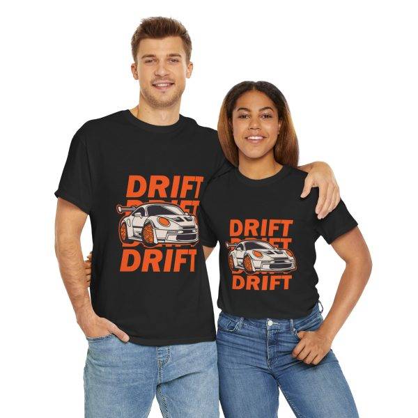 DRIFT Black Color T-Shirt For Unisex Heavy Cotton Tee DRIFT Black Color T-Shirt For Unisex Heavy Cotton Tee
