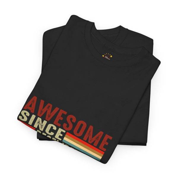 Awesome since 1982 Black Color T-Shirt For Unisex Heavy Cotton Tee