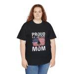 Proud U.S. Air Force Mom Unisex Heavy Cotton Tee