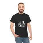 Halloween Drink up Witches Black Color T-Shirt For Unisex Heavy Cotton Tee