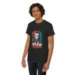 Born to Be Awesome Cat Unisex Heavy Cotton Tee
