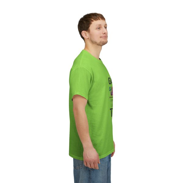 Gardening is My Therapy Unisex Heavy Cotton Tee - Vibrant Green T-Shirt for Plant Lovers