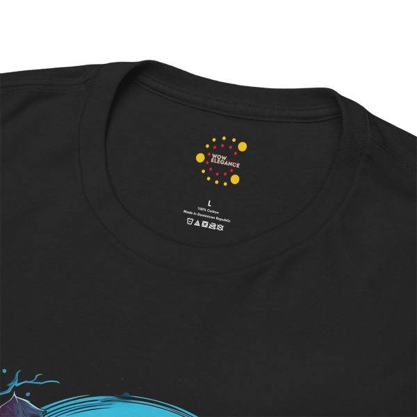 Scarry Halloween Pumpkin Black Color T-Shirt For Unisex Heavy Cotton Tee