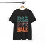 Vintage Basketball Unisex Heavy Cotton Tee - Sporty Graphic T-Shirt for Fans