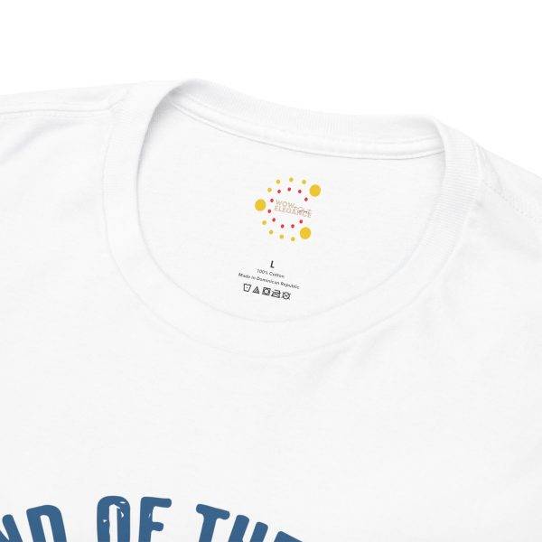 Unisex Heavy Cotton Tee - 'Land of the Free, America Because of the Brave'