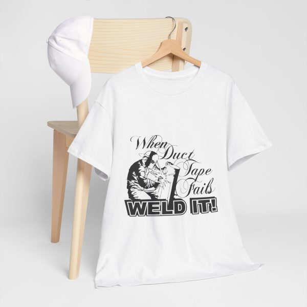 Weld It T-Shirt For Men Heavy Cotton Tee