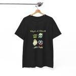 Halloween TRICK OR TREAT Black Color T-Shirt For COLLECTION Unisex Heavy Cotton Tee