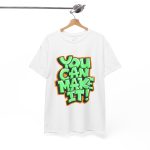 You can make it typography White Color Tshirt For Unisex Heavy Cotton Tee