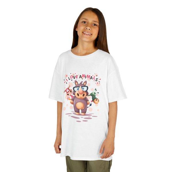 Cute Kids Animal Love Tee - I Love Animals Design Cute Kids Animal Love Tee - I Love Animals Design