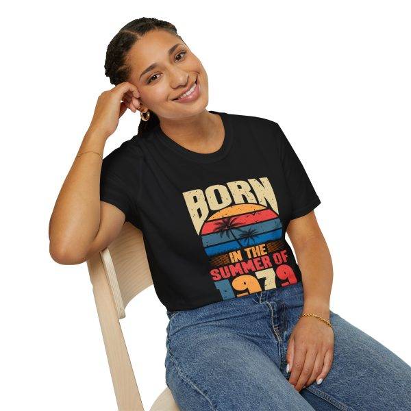 Born in the Summer of 1979 Unisex Softstyle T-Shirt Born in the Summer of 1979 Unisex Softstyle T-Shirt