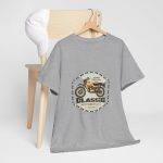 Classic Motorcycle Unisex Heavy Cotton Tee - Perfect for Bike Lovers