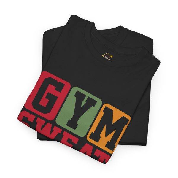 Gym Sweat Smile Repeat Unisex Heavy Cotton Tee