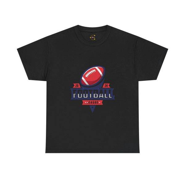Football Black Color T-Shirt For Unisex Heavy Cotton Tee Football Black Color T-Shirt For Unisex Heavy Cotton Tee