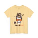 Mother Mom Life Yallow Color for Unisex Heavy Cotton Tee